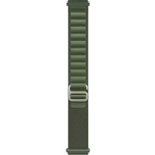 Pilanix Google Ticwatch S2 Wear Os Için 22 mm Kumaş Desenli Ayarlanabilir Naylon Kayış-Kordon Krd-74