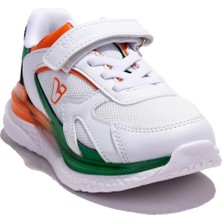 Vicco Massa 346F24Y112C Beyaz Siyah Ortopedik Erkek Çocuk Spor Ayakkabı