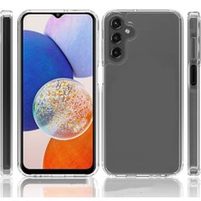 Fitcase Samsung Galaxy S24 Kılıf Kamera Korumalı Silikon Şeffaf Kapak