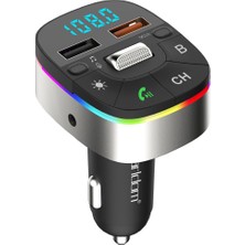 Ghk Tech Bluetooth Araç Kiti Usb3.0 Dijital FM Transmitter ile Eller Serbest İletişim