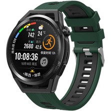 Pilanix Preo Pwatch S2 Için 22 mm Çift Katmanlı 2 Renkli Ayarlanabilir Renkli Silikon Kayış-Kordon Krd-55