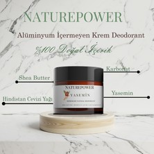 Naturepower Doğal Içerikli Alüminyum Içermeyen Yasemin Kokulu Krem Deodorant 50 ml