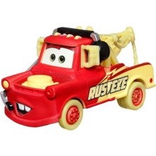 Disney Cars HPG76 Cars Karanlıkta Parlayan Yarışçılar Tekli Karakter Araçlar Mater HPG77 - HPG78
