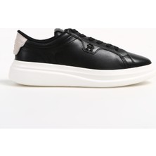 Tommy Hilfiger Siyah Kadın Deri Sneaker FW0FW07460BDS