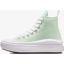 CONVERSE Chuck Taylor All Star Move Platform A06350C Unisex Yeşil Günlük Sneaker Ayakkabı