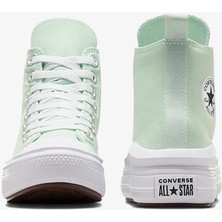 CONVERSE Chuck Taylor All Star Move Platform A06350C Unisex Yeşil Günlük Sneaker Ayakkabı
