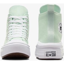 Converse Chuck Taylor All Star Move Platform Çocuk Yeşil Sneaker A06350C