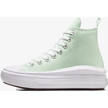 Converse Chuck Taylor All Star Move Platform Çocuk Yeşil Sneaker A06350C