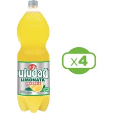 Uludağ Limonata Şekersiz 2 Lt x 4 Adet