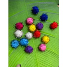 Gönülden Tasarım 2 cm 15 Adet Simli Renkli