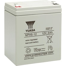 Yuasa Nph 5-12 12V 5,0 Ah Bakımsız Kuru Akü