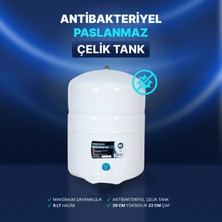 Portex Pompalı 15 Aşamalı Su Kaçak Sensörlü Nsf Onaylı Çelik Su Tanklı Su Arıtma Cihazı