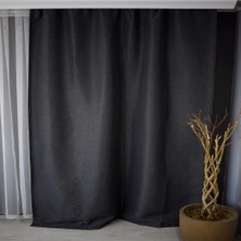 Miabella Home Mr.stock Keten Güneşlik Fon Perde Tek Kanat  - 15685