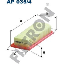 Filtron Hava FILTRESI--GE-AP035/4