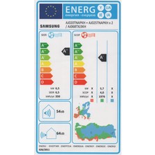 Samsung Windfree™ 9+9+18 BTU/h+6,8 Kw Dış Ünite A++ 23200 BTU Multi Inverter Duvar Tipi Klima