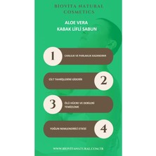 Biovita Natural Cosmetics Aloe Vera Kabak Lifli Sabunu