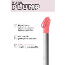 Pastel Plump Up Dolgunlaştıran Dudak Parlatıcısı 208 Shimmer Nude