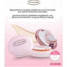 Rivecowe Tüm Ciltler Için Evrensel Ton Dd Cushion Spf 50+ Pa+++