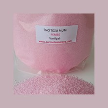 Carmelina Inci Tozu Mum Pembe Renk ,vanilya Esanslı ,500GR