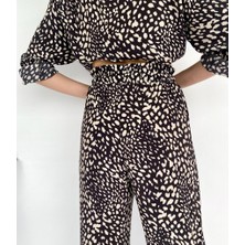 Key Moda Kadın Desenli Pantolon