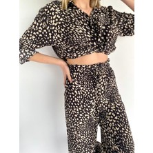 Key Moda Kadın Desenli Pantolon