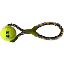 Markapet Tenis Toplu Y Şekilli Köpek Oyuncağı 7-27 cm Mavi