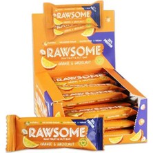 Rawsome Portakal ve Fındıklı Protein Bar 40 Gr. 16 Adet (1 Kutu)