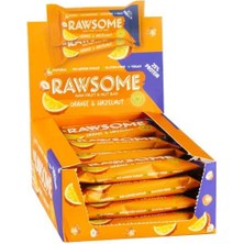 Rawsome Portakal ve Fındıklı Protein Bar 40 Gr. 16 Adet (1 Kutu)