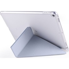 Five-E Apple iPad 9.nesil 10.2 (2021) 4 Farklı Standlı Kalemlikli Darbeye Dayanıklı Kılıf A2602 A2604 A2603 A2605