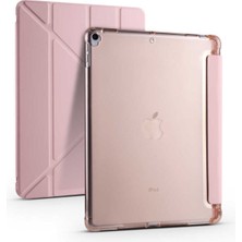 Five-E Apple iPad 9.nesil 10.2 (2021) 4 Farklı Standlı Kalemlikli Darbeye Dayanıklı Kılıf A2602 A2604 A2603 A2605