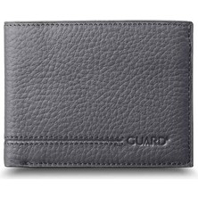 Guard Mat Siyah Klasik Deri Erkek Cüzdanı - GRD2403XW22168