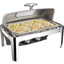 Epinox Chafing Dish Roll Top Camlı 9 L (Cdr-9c)