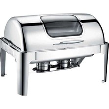 Epinox Chafing Dish Roll Top Camlı 9 L (Cdr-9c)