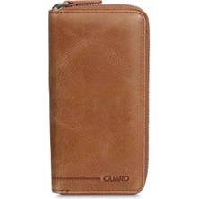 Guard Antik Taba Fermuarlı Portföy Cüzdan - GRD2403XW22193