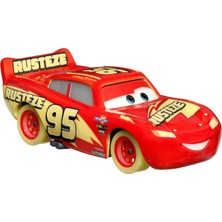 Disney Cars HPG76 Cars Karanlıkta Parlayan Yarışçılar Tekli Karakter Araçlar Lıghtnıng Mcqueen HPG77 - HPG76