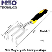 MSO Teknoloji VIP Kalite Kürek Tırmık Ot Sökme El Aletleri (Mod-D)