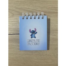 Cuppy Box Stitch Mini 3D Baskı Kapak Not Defteri 50 Sayfa