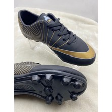 Çiğdem Kundura Çiğdem Siyah-Altın Krampon (Twng) - Siyah-Altın - 36 - ST01852-SİYAH-ALTIN-36