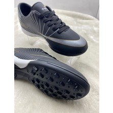 Çiğdem Kundura Çiğdem Siyah-Gümüş Halısaha Ayakkabı (Twng) - Siyah-Gümüş - 39 - ST01853-SİYAH-GÜMÜŞ-39