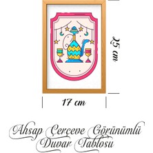 Saltan Art Hoşgeldin Ramazan 3'lü Tablo Set Dini Duvar Tablosu