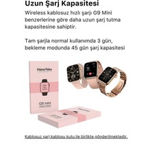 Haino Teko Watch G9 Kadın Akıllı Saat  Mini Bileklik Hediyeli