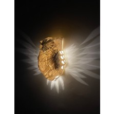 Feasy Pilli LED Beyaz Baykuş Aplik Özel 3D Üretim Gün Işığı Lamba Baykuş