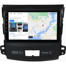 NAVI2GO Mitsubishi Outlander Android Carplay Multimedya 2008-2012 6gb Ram + 128GB Hafıza + 8 Çekirdek