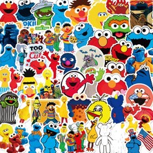 Hediyene Bak Kurabiye Canavarı Defter Suluk Laptop Notebook Tablet Telefon Kılıf Sticker Seti