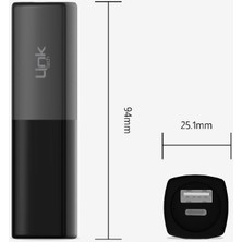 Linktech Lp5 5000 Mah Lipstick Mini Cep Powerbank