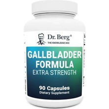 Dr  Berg Gallbladder Formula Extra Strength – Made W/purified Bile Salts & Ox Bile Digestive Enzymes – Includes Carefully Selected Digestive Herbs – Full 45 Day Supply – 90 Capsules