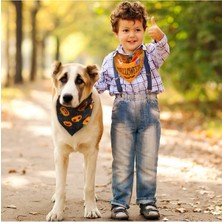 Köpek Ve Kedi Fular Bandana Cadılar Bayramı modeli Siyah BuShop