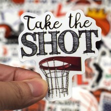 Hediyene Bak Basketbol Laptop Notebook Telefon Kılıfı Sticker Paketi