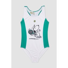 DeFacto Kız Çocuk Snoopy Mayo
