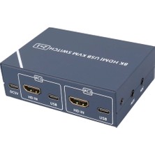 Epilons PM-11777 8k Hdmı USB Kvm Swıtch 2x1